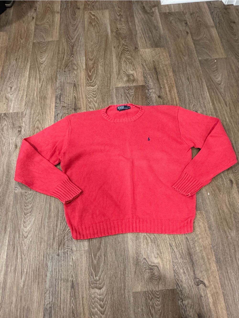 Polo by Ralph Lauren Red Kids Knit Sweater